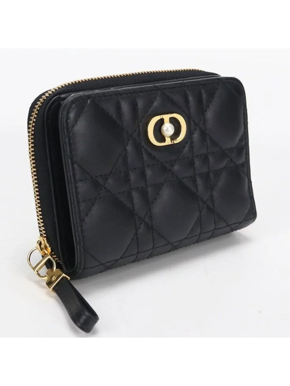 Dior Scarlet Wallet Joli Bifold Lambskin